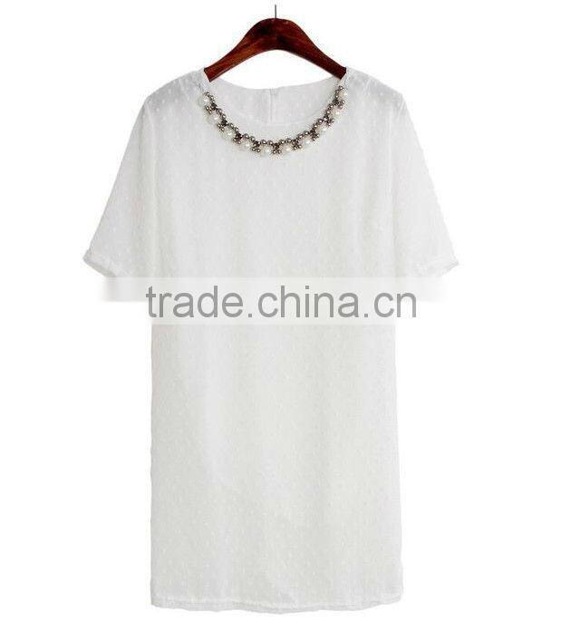 Latest Alibaba Chiffon African Navy Blue Dresses