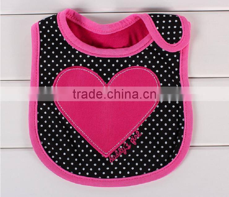 China baby bib manufacturer 2016 new arrival cotton bandana baby bib cute silicone baby bib