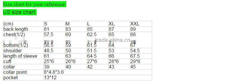 MAIN PRODUCT!! Custom Design 95% cotton 5% elastane shirt from direct manufacturer