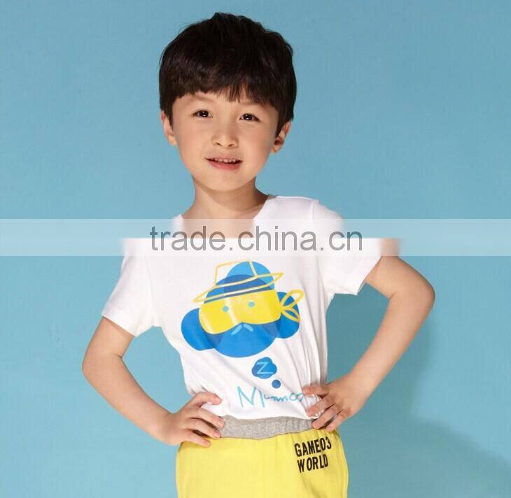 2014 cool short sleeve summer 100% children's T-Shirts