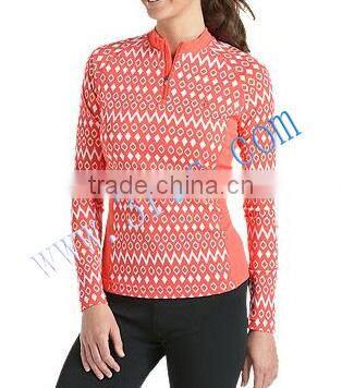 2014 customizede long sleeve rash guard for young women