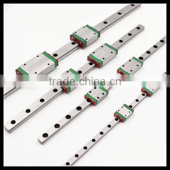 3D printer miniature linear guide MGN7 with MGN7C and MGN7H slide block bearing