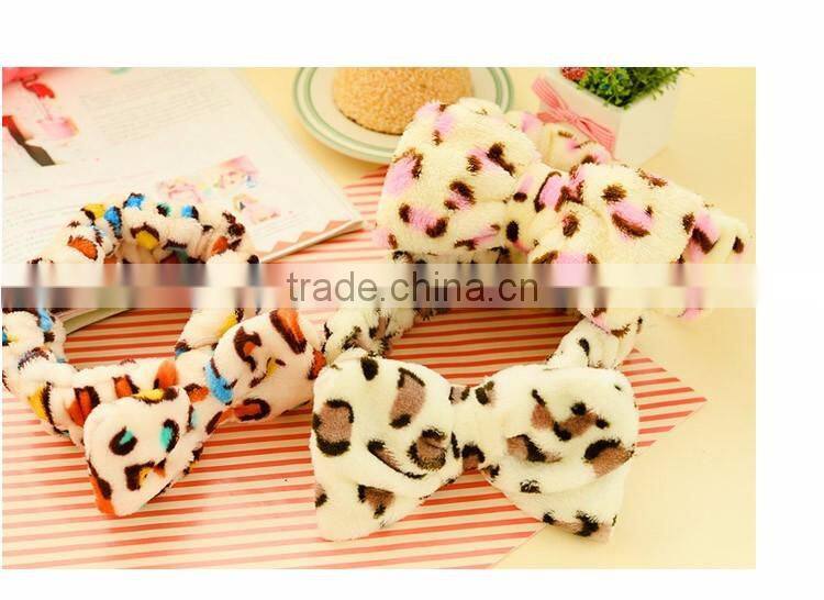 Fleece low price custom hair band