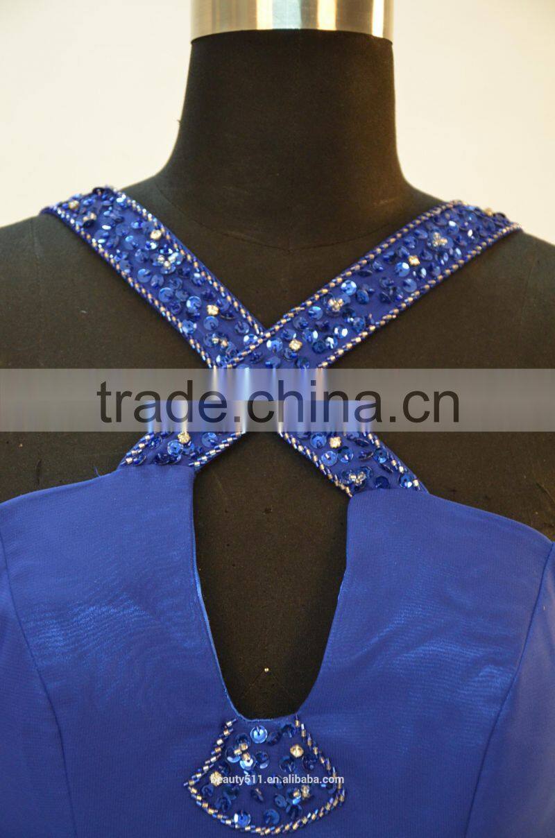 IN STOCK Shoulder-straps prom dress Party dresses Halter evening dresses SW22