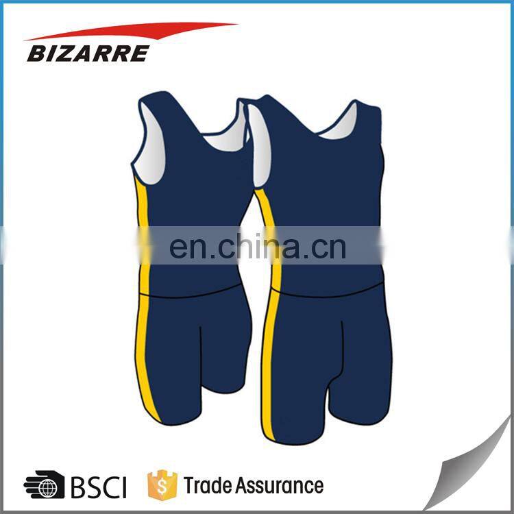 High Quality Custom Sublimation Men Rowing Suits Training Clothes