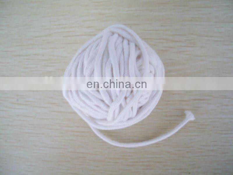 black cotton braided rope