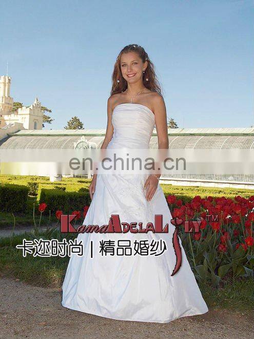 EB072 removable trailing exquisite exotic wedding dress