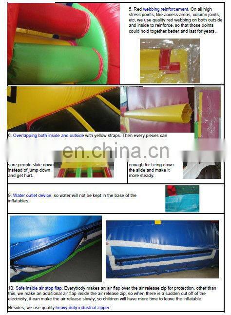 Ocean Theme New Designed Inflatable Combo Games