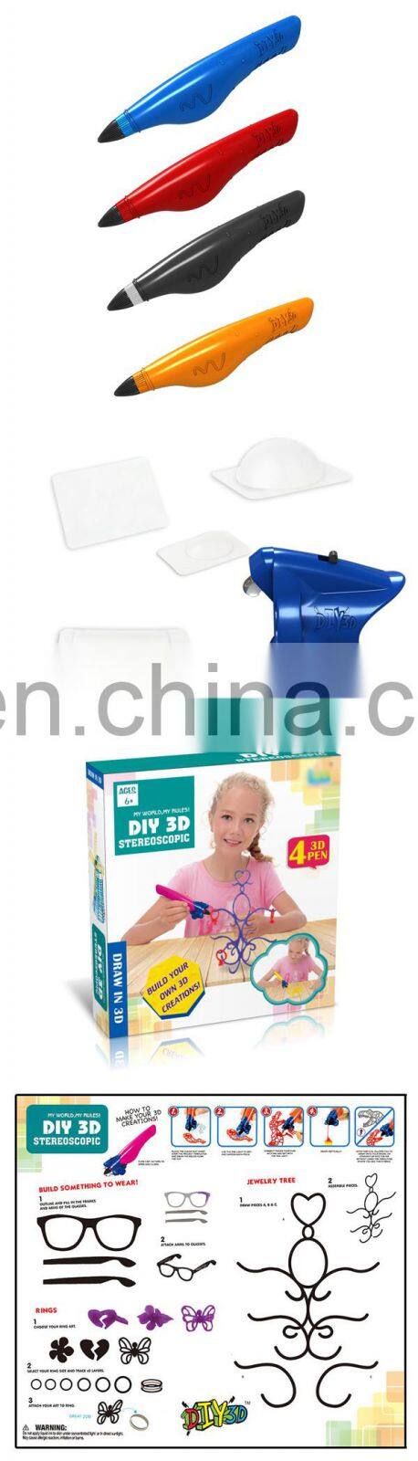 High quality children diy game 3d pen drawing toys for good sale