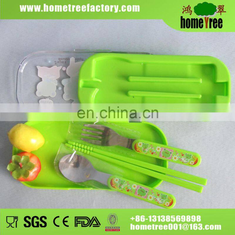 Kid Stainless Steel Spoon Box/Kitchen Utensil Plastic/Table Spoon