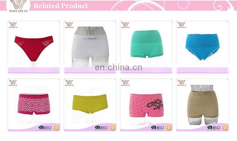 High quality sexy women lace nylon fashionable design seamless panties