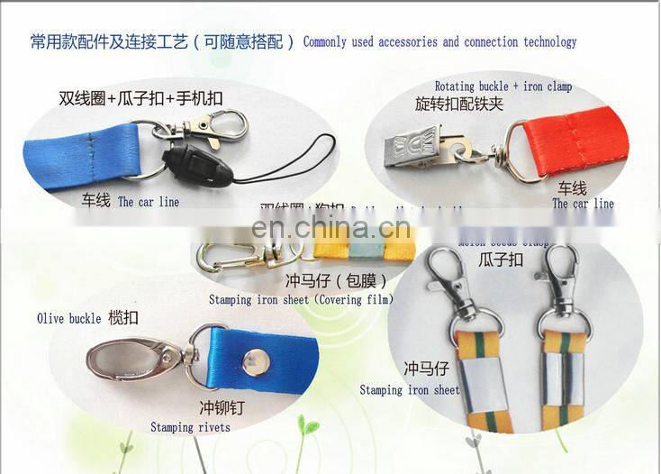 Any kinds of custom nylon lanyard