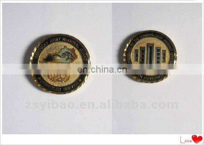 2017 promotional gifts New York coins with shiny nickel plated