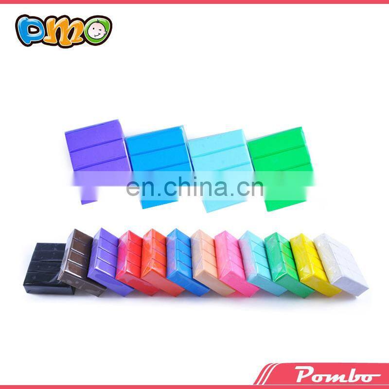 Common color eco-friendly 50g DIY polymer clay