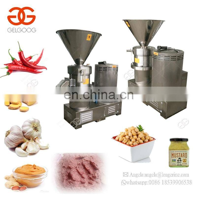 Industrial Sesame Tahini Chili Paste Making Peanut Cashew Butter Processing Machine Coconut Jam Production Equipment