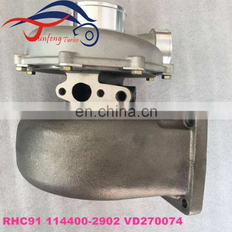 RHC9 turbo 114400-2901 6WA1T engine Turbocharger for Hitachi Ex200-1 with 6WA1T-TCN Engine