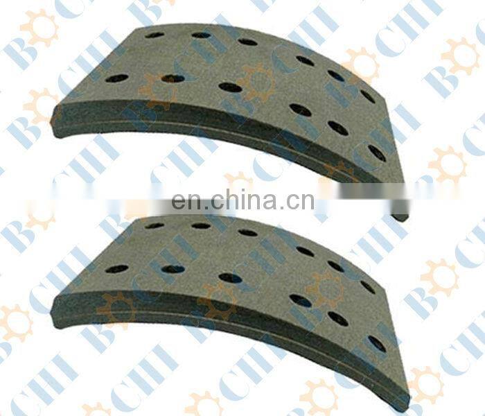 Best selling high performance top quality ceramic brake lining factory
