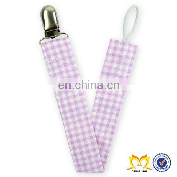 Pacifier Clip new arrival cute adorable design printing many color factory price pacifier baby holder clip