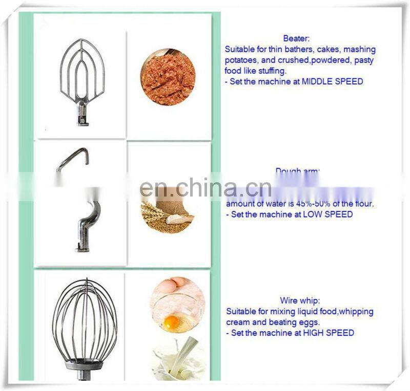 B30-C bakery equipment food mixer planetary mixer roti making machine