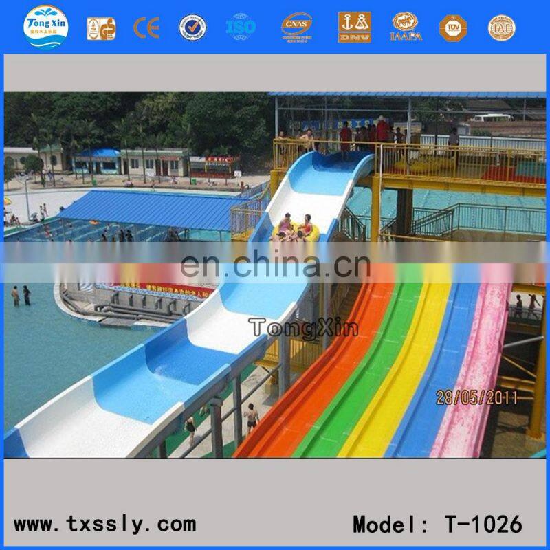 Exciting fiberglass slides factory price
