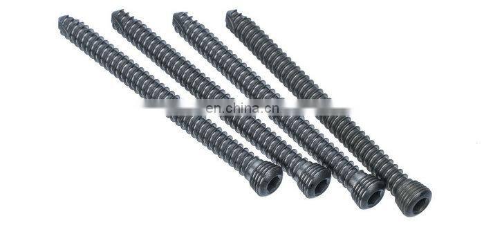 CE & ISO Marked Orthopedic Surgical Instruments 4.0mm Locking Screw (Hex) China Bone Plate Titanium Plate Locking Plate Screw