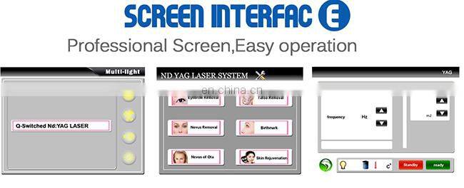 New generation pigment removal 1320nm 1064nm laser q switch nd yag laser tattoo removal machine price