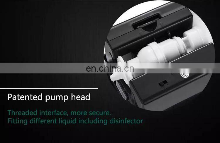 Electronic battery operated liquid soap alcohol gel spray infrared touchless wall mounted hand sanitizer dispenser with sensor