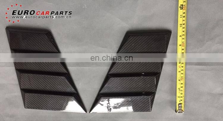 G class w463 B style hood side vents for G350 G500 G55 G63 G65 Carbon Fiber hood front side vent sticker cover