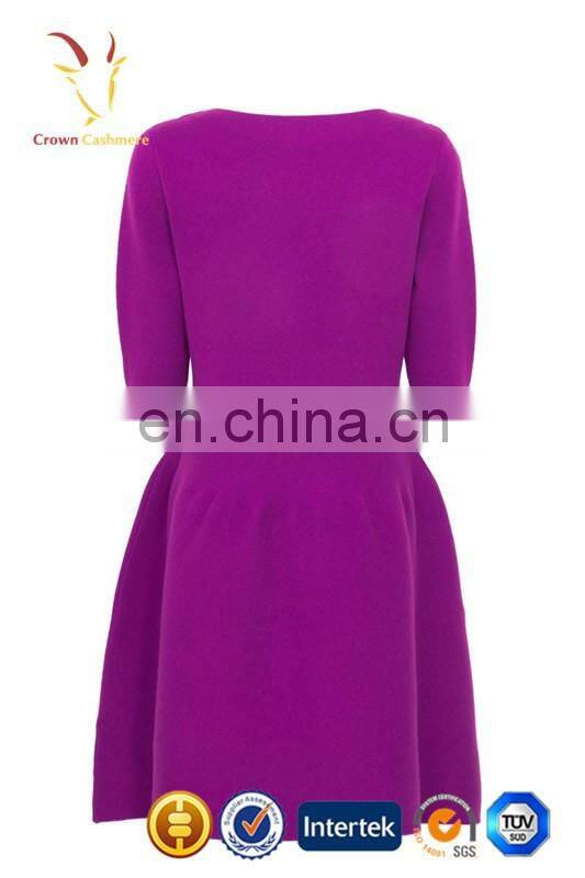New Design Long Cashmere Sweaters For Women Wool Cashmere Dress
