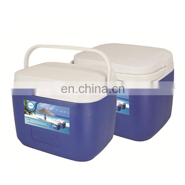 Hot sell Plastic Cooler Box 7L Beer cola Fruit Ice Cooler Box for Outdoor Camping  Kitchen Hotel Ice box hard pp good quality