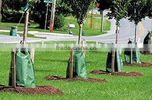 Premium Quality 20 Gallon Tarpaulin Tree Watering Bag with Heavy Duty Zipper, Slow Release Watering Bag for Tree Drip Irregation