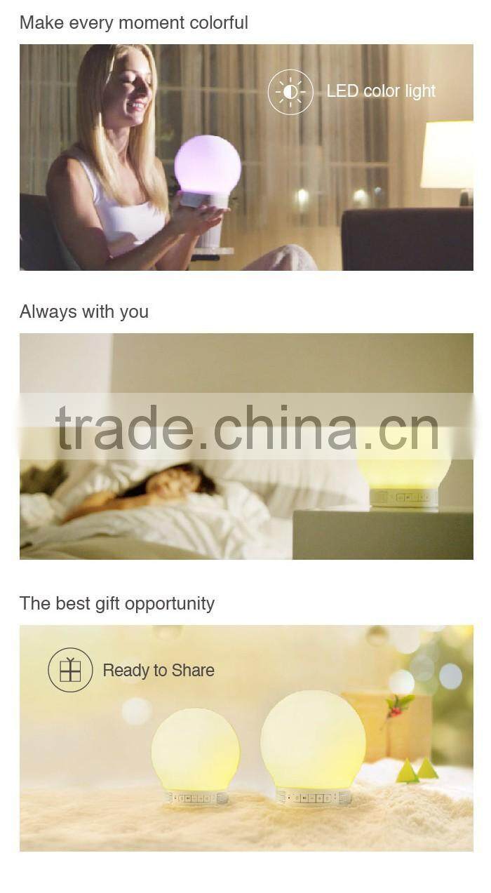 Popular Bluetooth Portable Led Light Mini Lamp Speaker