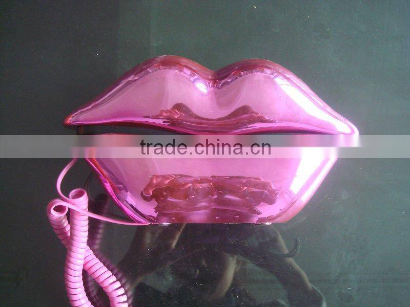 Sexy Kiss style red lip telephone