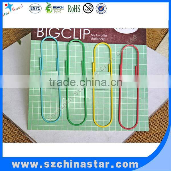 Beautiful design promotional striped paper clips