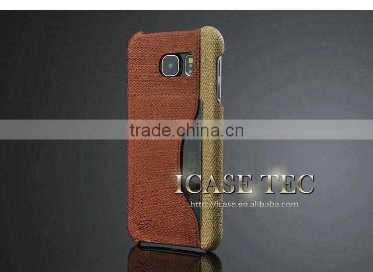 2015 Wholesale Mobile Phone Leather Case for Samsung Galaxy S6