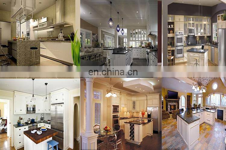 Modern design Factory directly sale MDF DIY gray kitchen cabinet