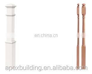 Modern interior wood stairs