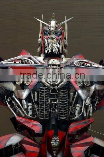 iron sculpture Sentinel Prime iron artistic decoration