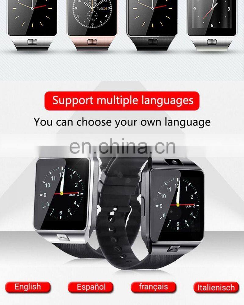DZ09 Smart Watch With Camera Photpgraph Message Remind Support TF Card SIM Fitness Tracker Sport Smartwatch a1 DZ09