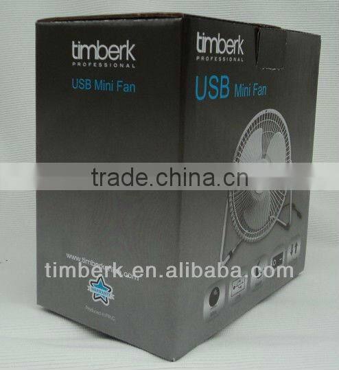 Brushless copper motor DC USB fan