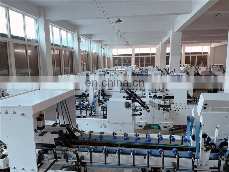 YZFG600/800 High Speed Pre-folding Automatic chocolate dessert packaging paper Carton Box Folder and Gluer with Prefold System