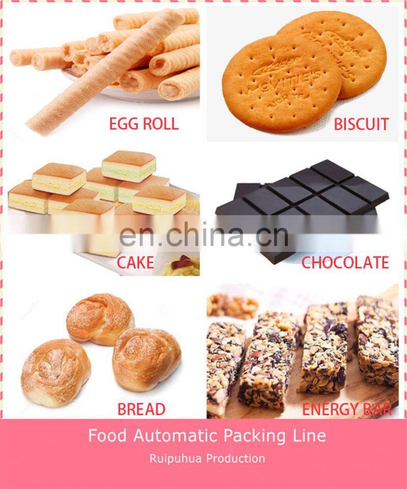 Protein Bar/Chocolate /Energy Bar/Cereal Bar Automatic Flow Packing Machine Packing Line