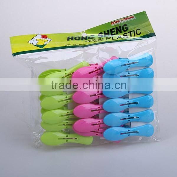 18 pcs Hanger Clamp 2.85 inch Plastic Clothespins