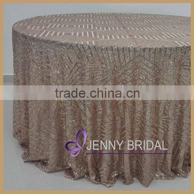 SQN#01B Jenny Bridal Wedding Decoration Wholesale Sequin Tablecloths