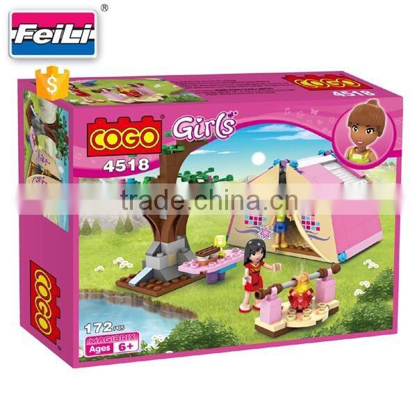 toys for kids cogo girls construction building blocks construction toys