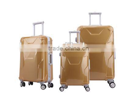 24" fashion PC luggage set good trolley luggage for commerce