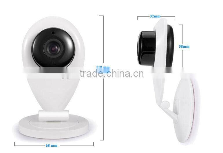 Wifi 720P Camera IR CUT Microphone & Speaker Two Way Audio Micro IP Camera