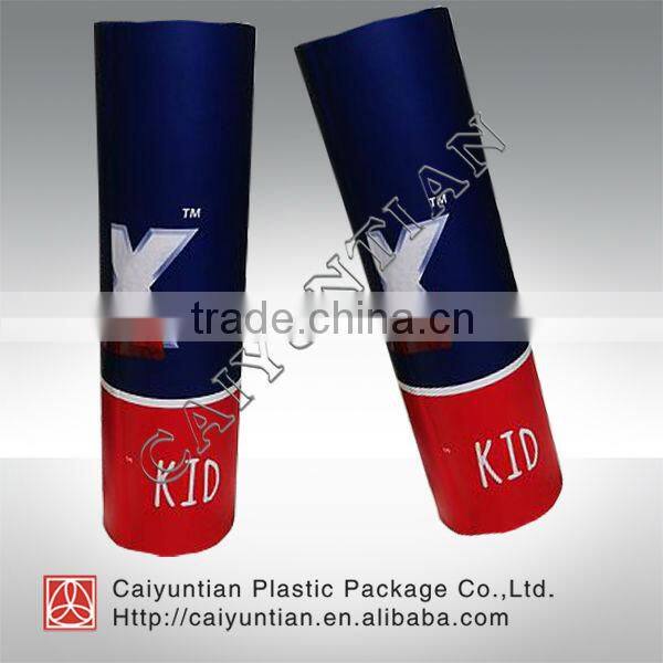 Food packaging plastic roll film, printed wrap plastic roll