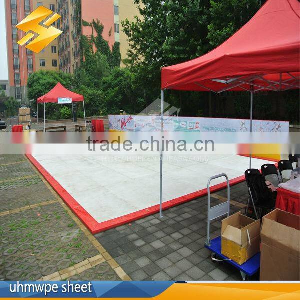low operational cost uhmwpe synthetic ice sheet