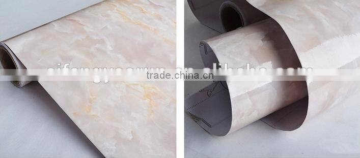 new design Waterproof r wallpaper Marble texture